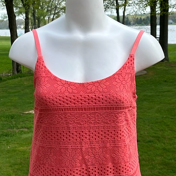 No Boundaries spaghetti strap lace maxi L (11-13) - Picture 2 of 11